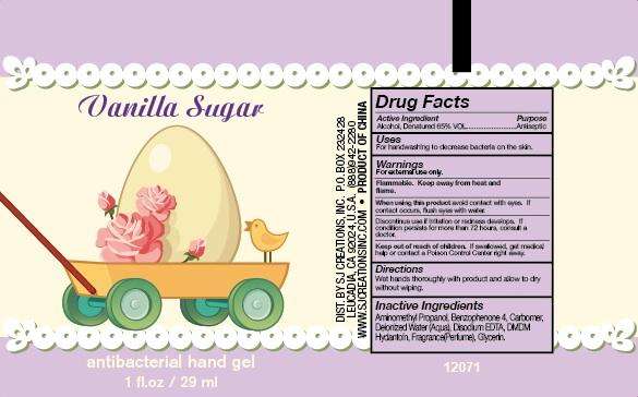 Vanilla Sugar Antibacterial Hand Sanitizer