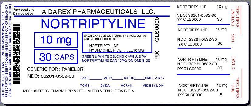 Nortriptyline Hydrochloride