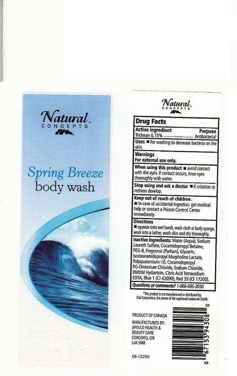 Natural Concept Body Wash