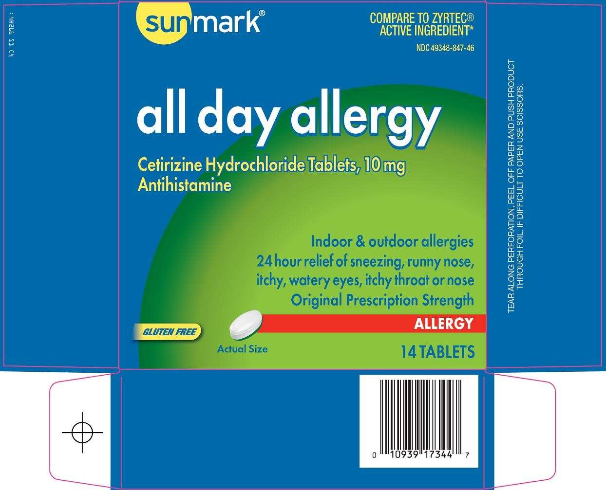 SunMark All day allergy