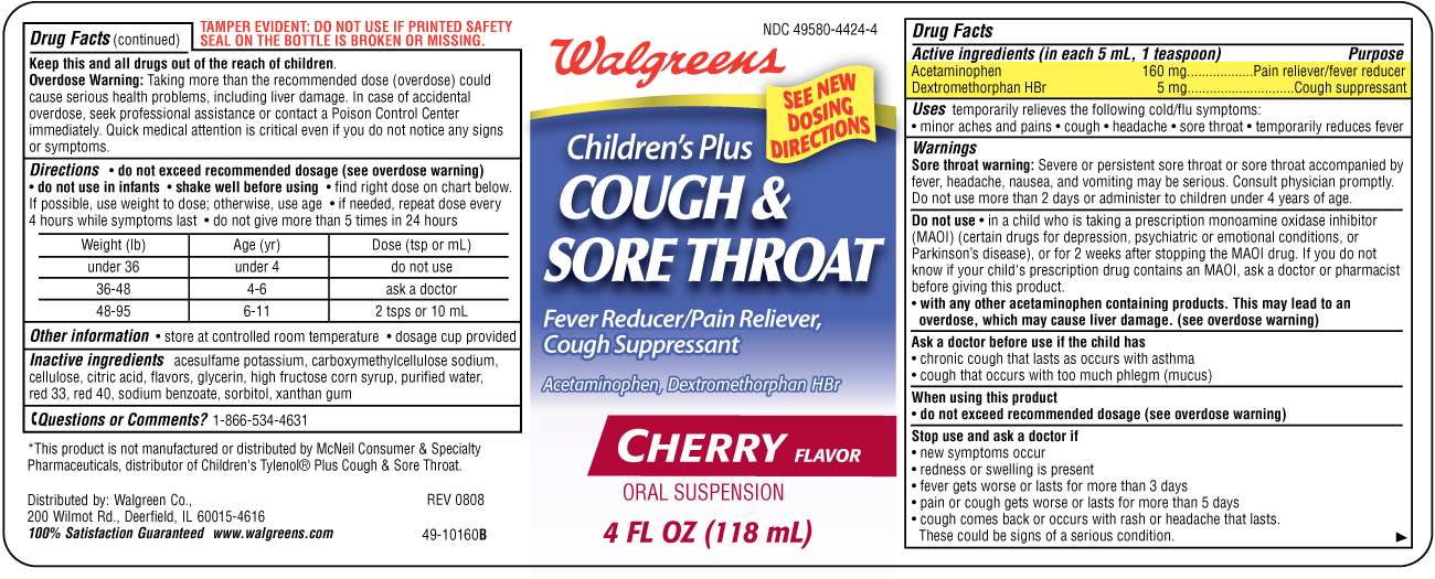 Childrens Plus Cough and Sore Throat