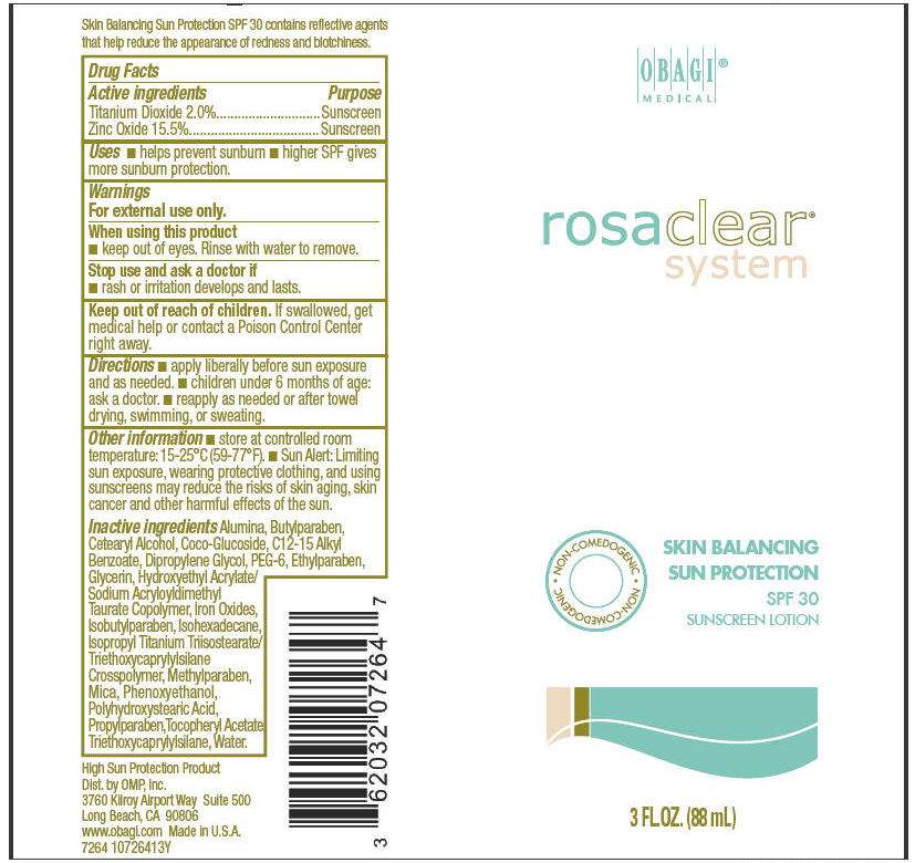 ROSACLEAR SKIN BALANCING SUN PROTECTION SPF 30