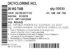 Dicyclomine Hydrochloride