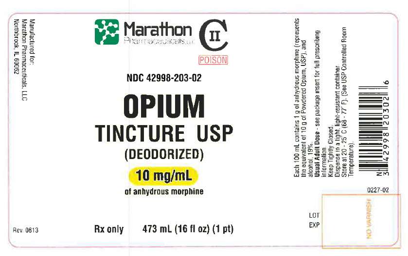 Opium Tincture Deodorized