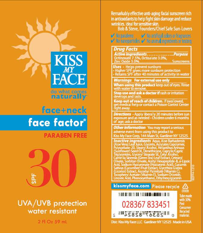 Kiss My Face - Face Factor SPF 30