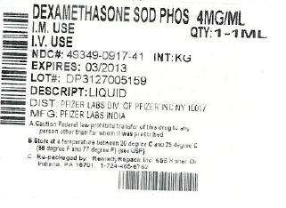 DEXAMETHASONE SODIUM PHOSPHATE