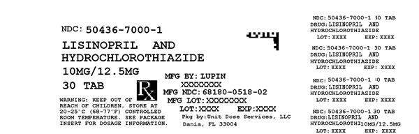 LISINOPRIL AND HYDROCHLOROTHIAZIDE