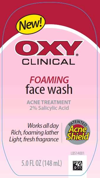 OXY Clinical Foaming Face Wash