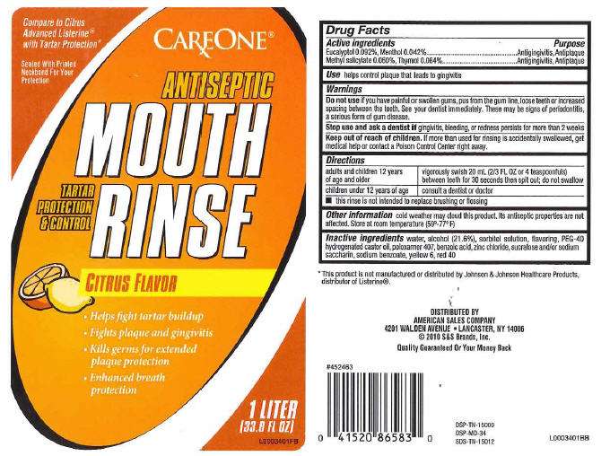 Antiseptic Mouth rinse