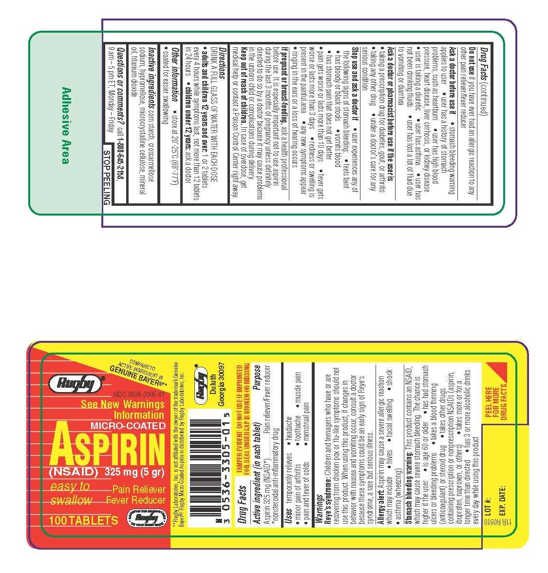 Micro-Coated Aspirin