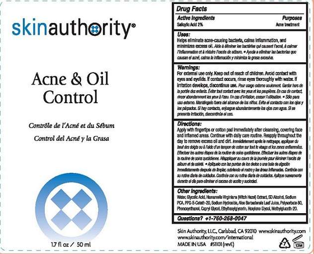 ACNE AND OIL CONTROL