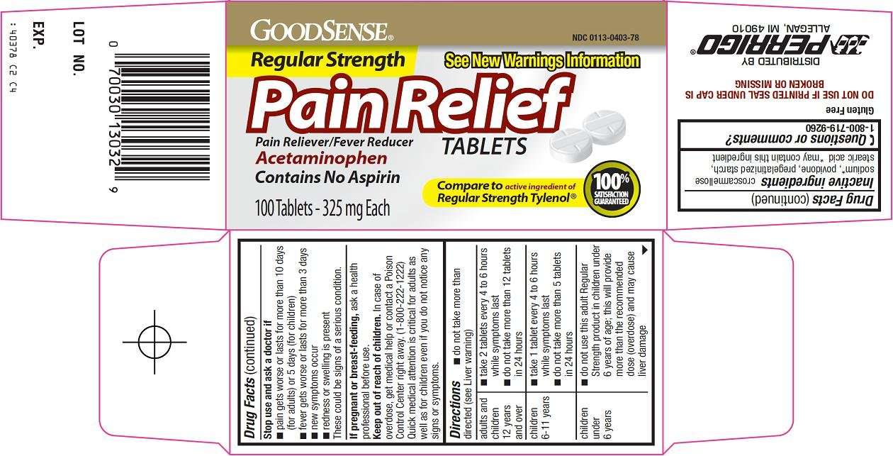 good sense pain relief