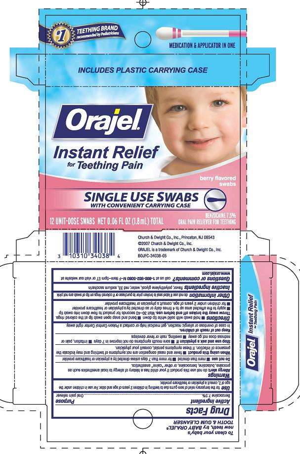 Orajel Instant Relief for Teething Pain