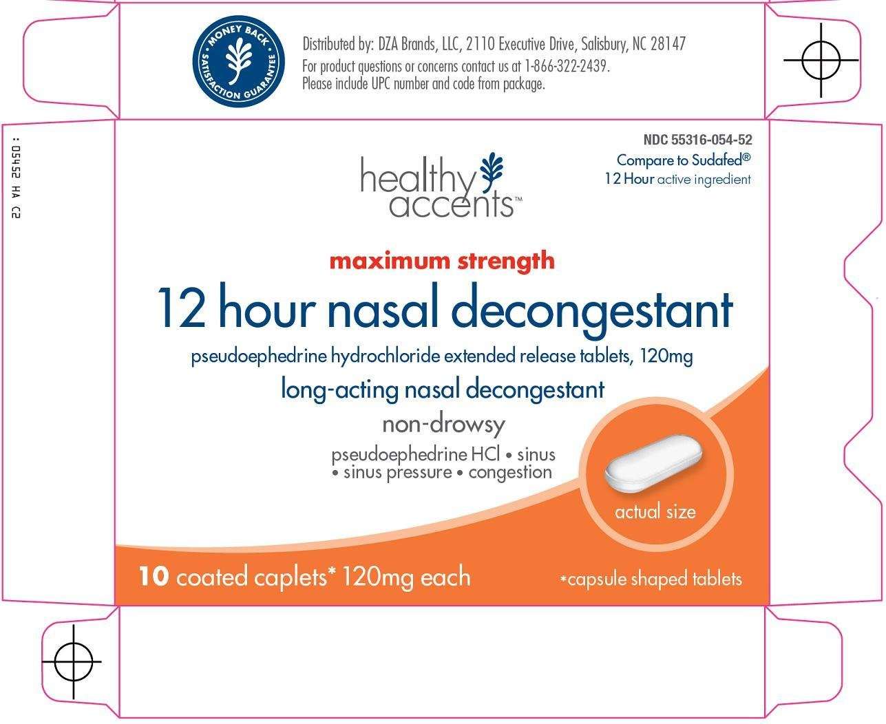 Healthy Accents 12 Hour Nasal Decongestant