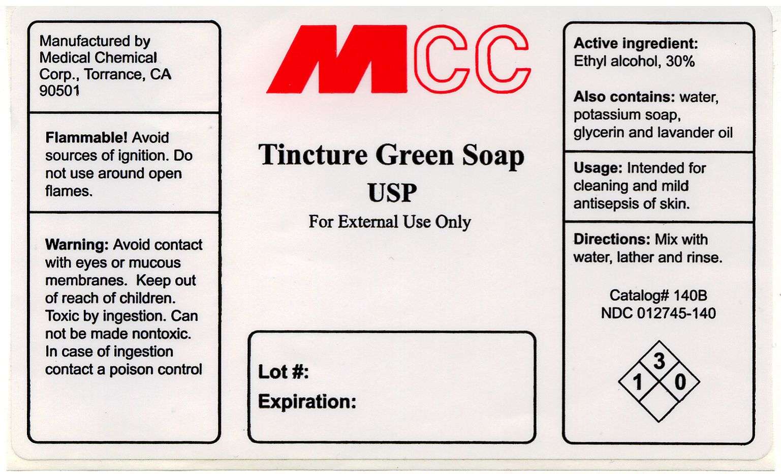 Tincture Green Soap