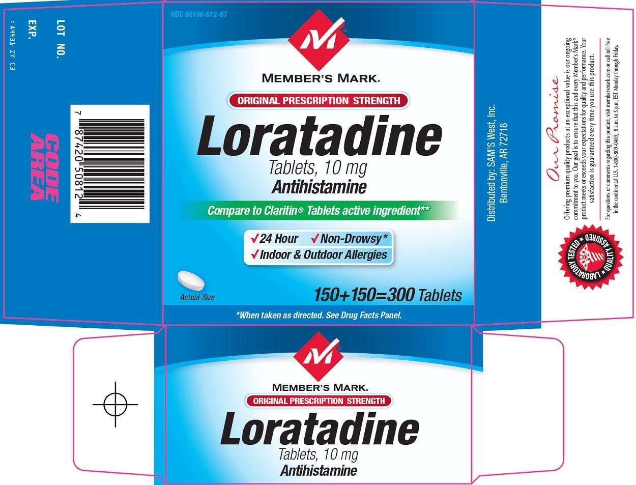 Members Mark Loratadine