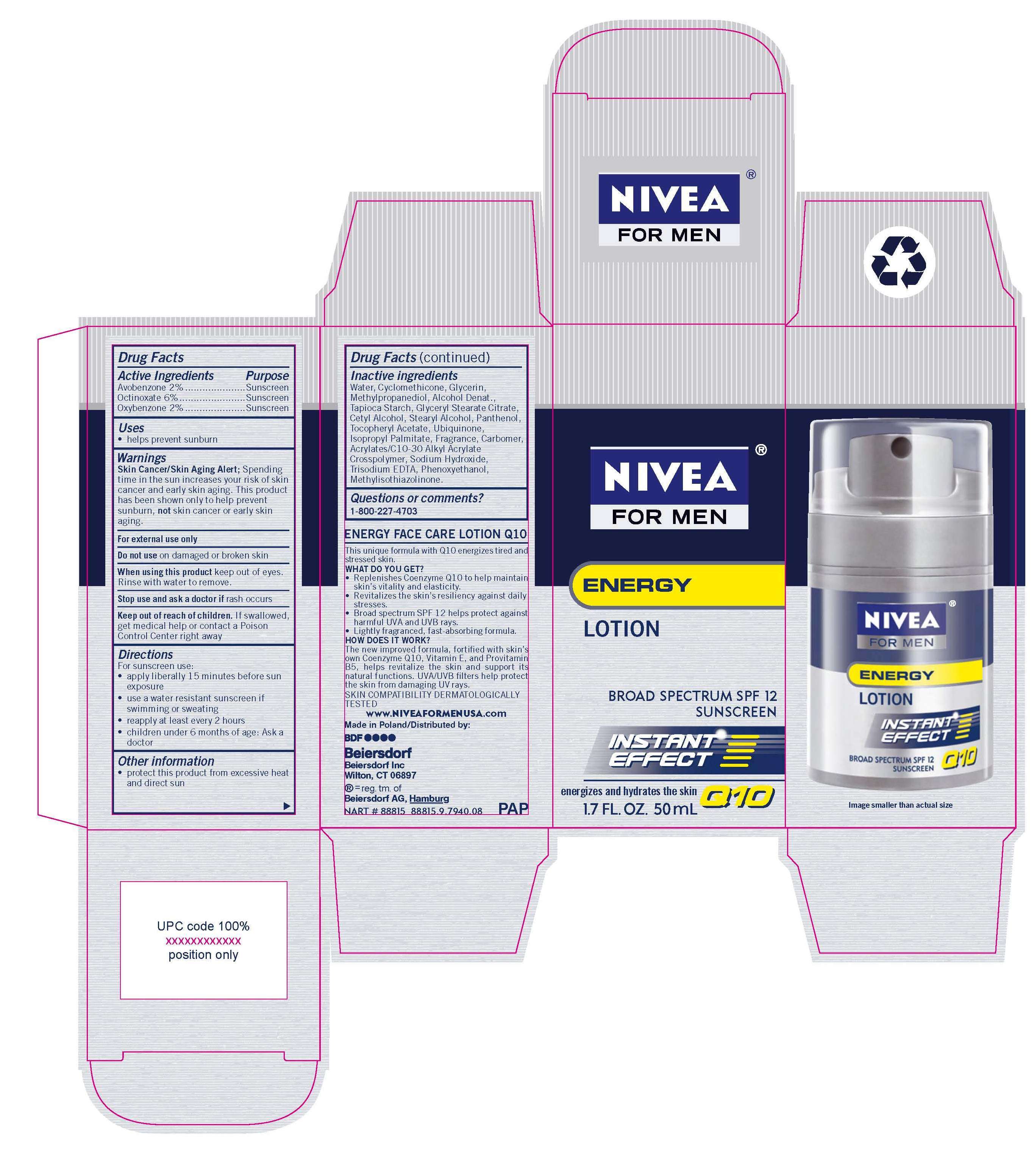 Nivea For Men Q10 Energy