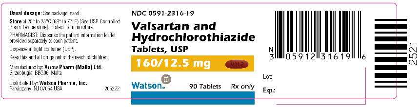 Valsartan and hydrochlorothiazide