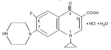 Ciprofloxacin hydrochloride