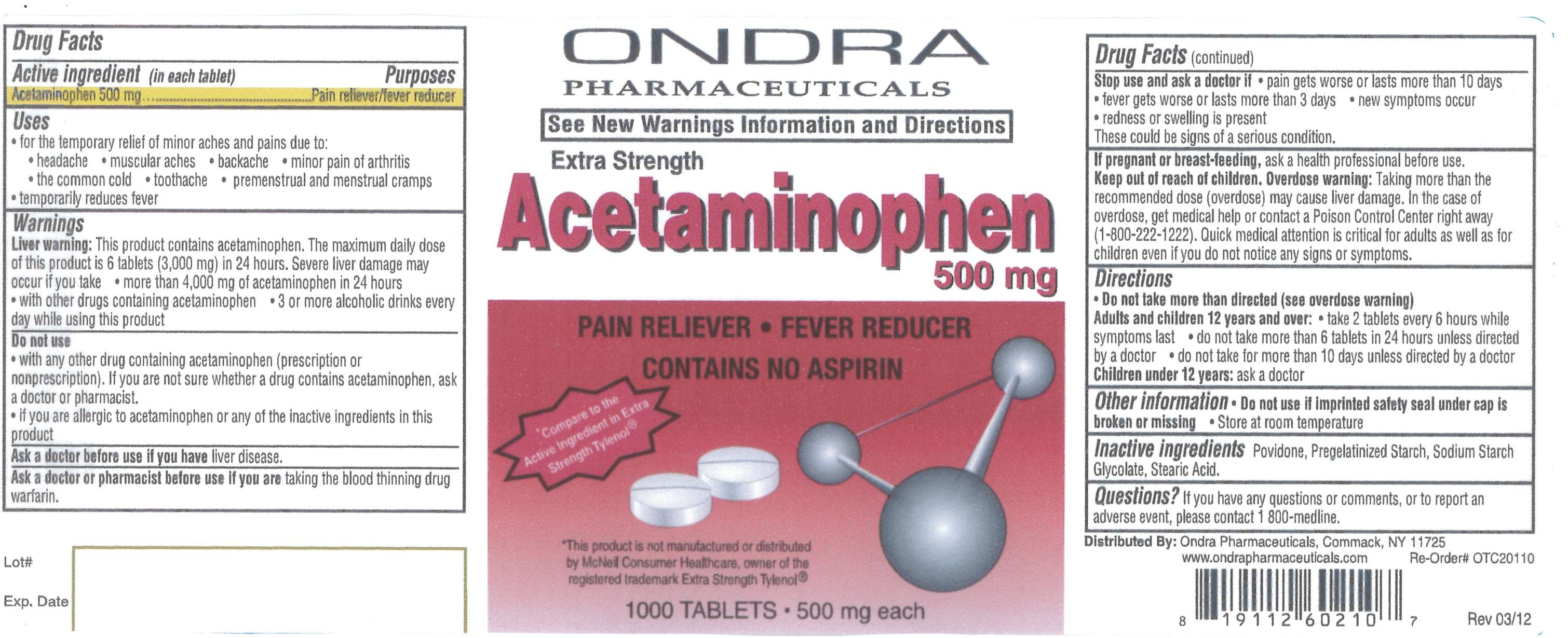 ACETAMINOPHEN