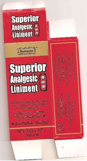 Superior Analgesic