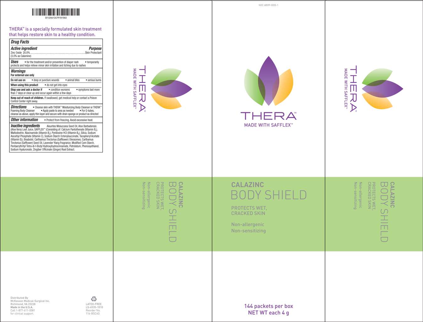 THERA Calazinc Body Shield
