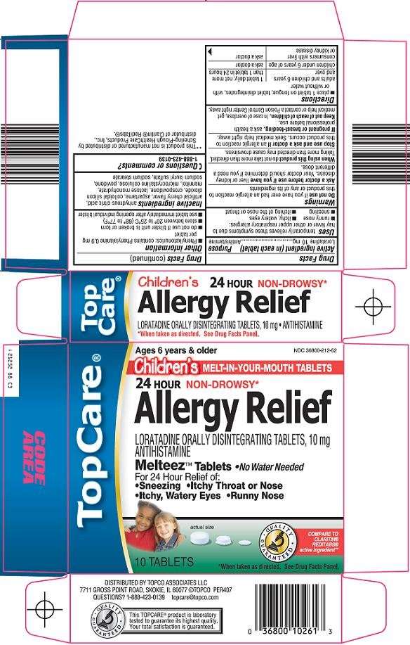 Topcare childrens allergy relief