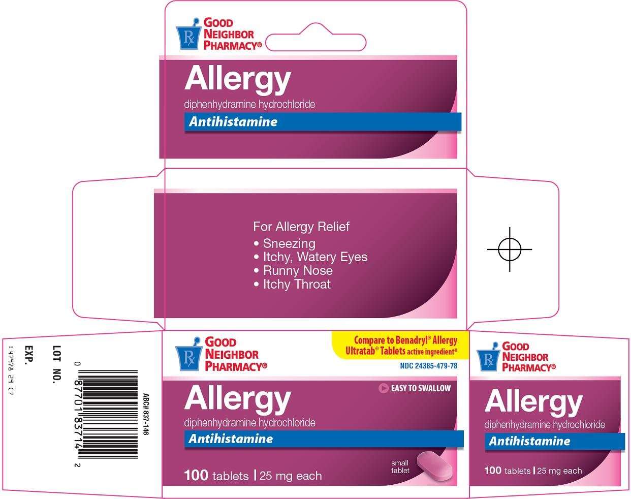 Good Neighbor Pharmacy allergy