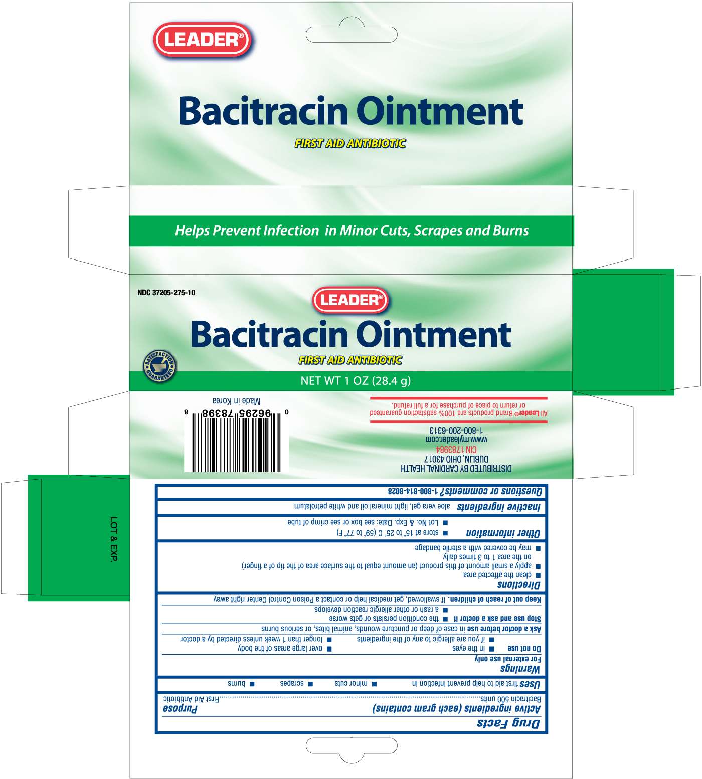 LEADER BACITRACIN