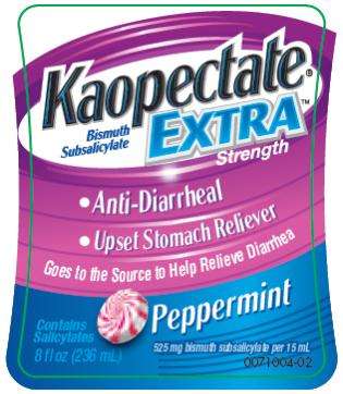 Kaopectate Regular Strength Peppermint Flavor Anti Diarrheal