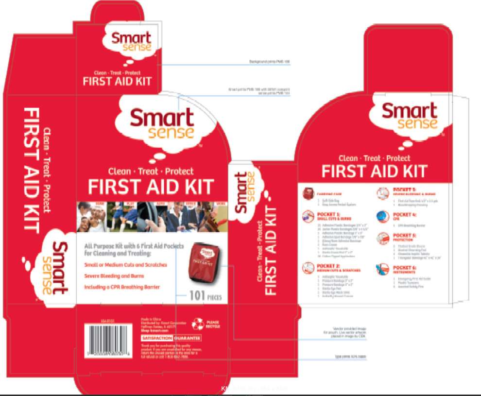 K-Mart SmartSense First Aid Contains 101 Pieces