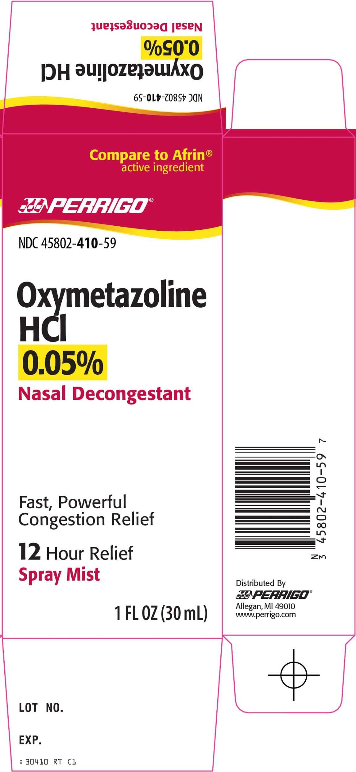 oxymetazoline hcl