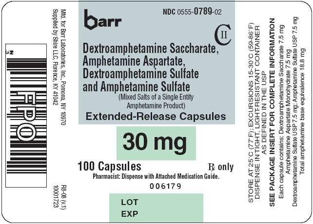 Dextroamphetamine Saccharate, Amphetamine Aspartate, Dextroamphetamine Sulfate, and Amphetamine Sulfate