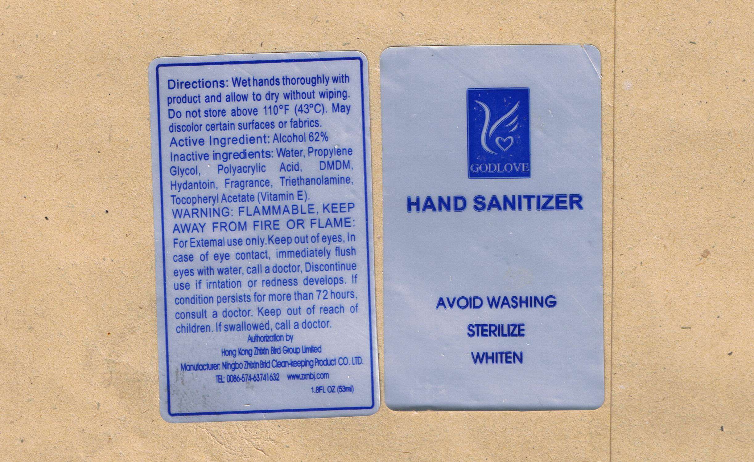 Goldlove Hand Sanitizer