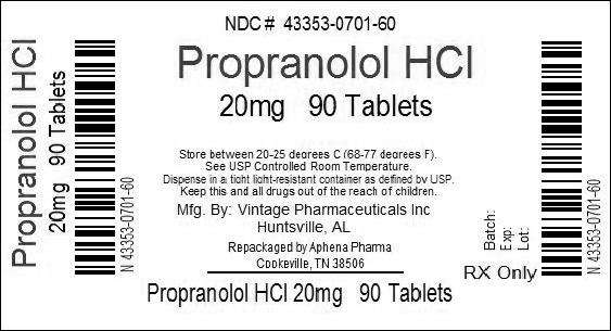 Propranolol Hydrochloride