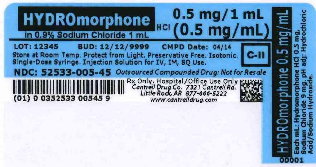 Hydromorphone HCl