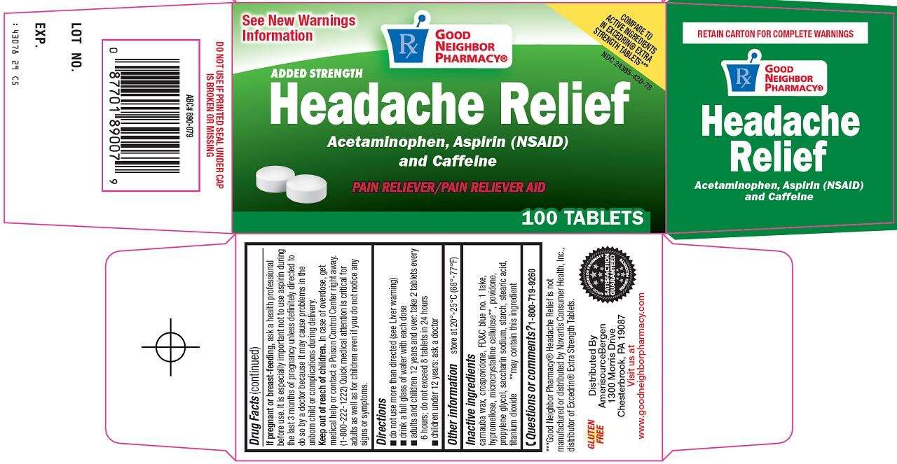 good neighbor pharmacy headache relief