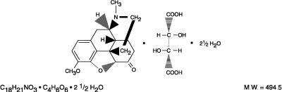 Hydrocodone Bitartrate And Acetaminophen