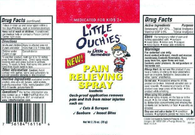 Little Ouchies Little Remedies Pain Relief