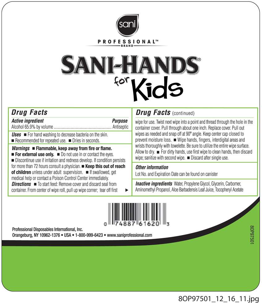 Sani Professional Brand Sani-Hands for Kids