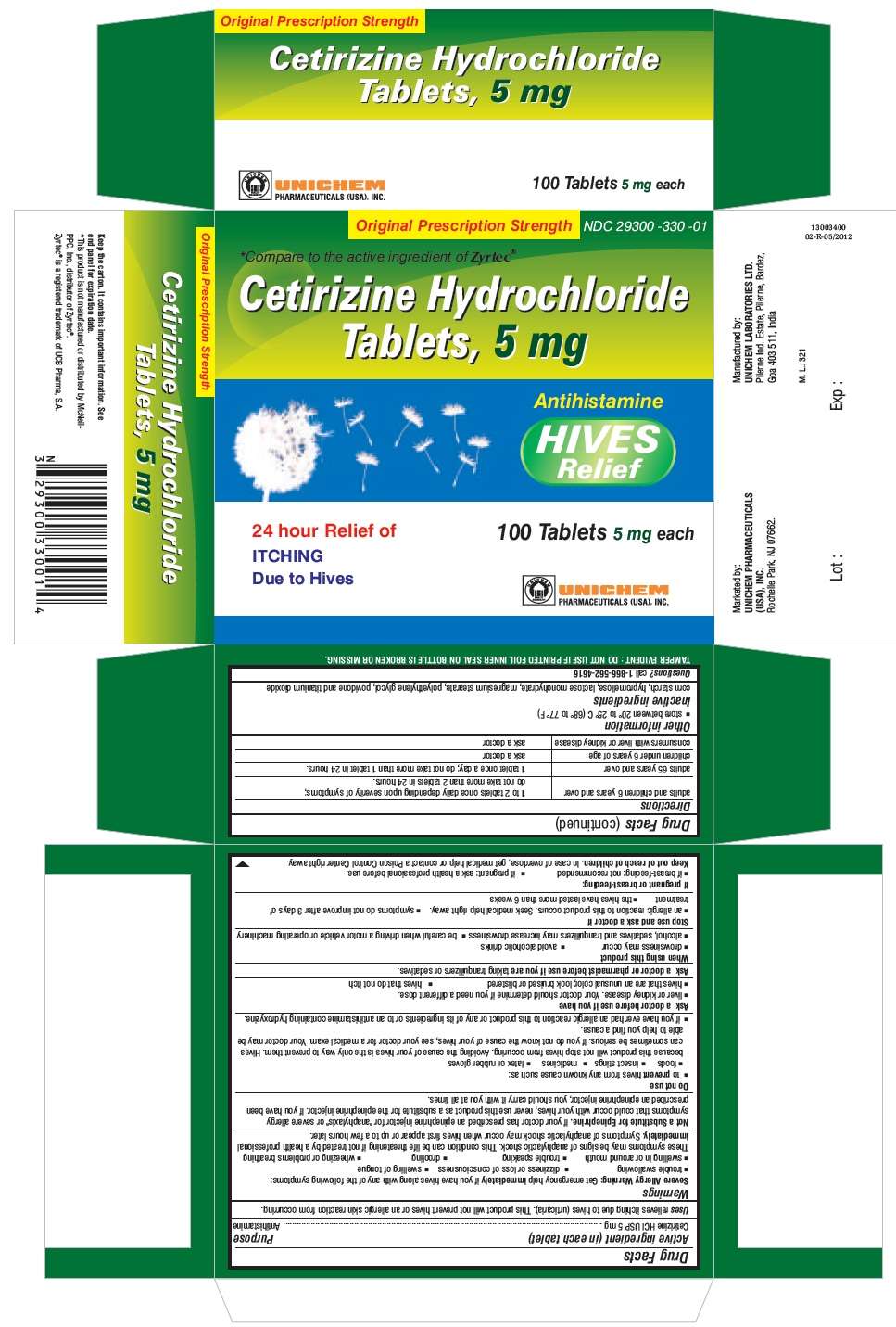 cetirizine hydrochloride