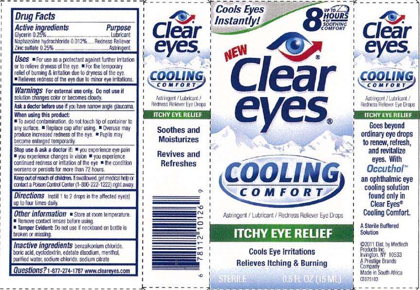 Clear Eyes Cooling Itchy Eye Relief