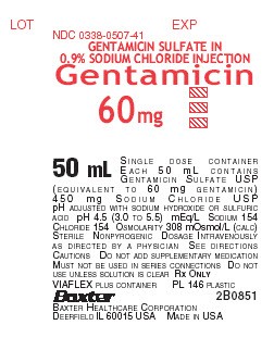 Gentamicin Sulfate in Sodium Chloride