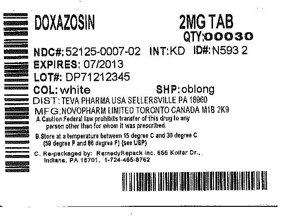 Doxazosin