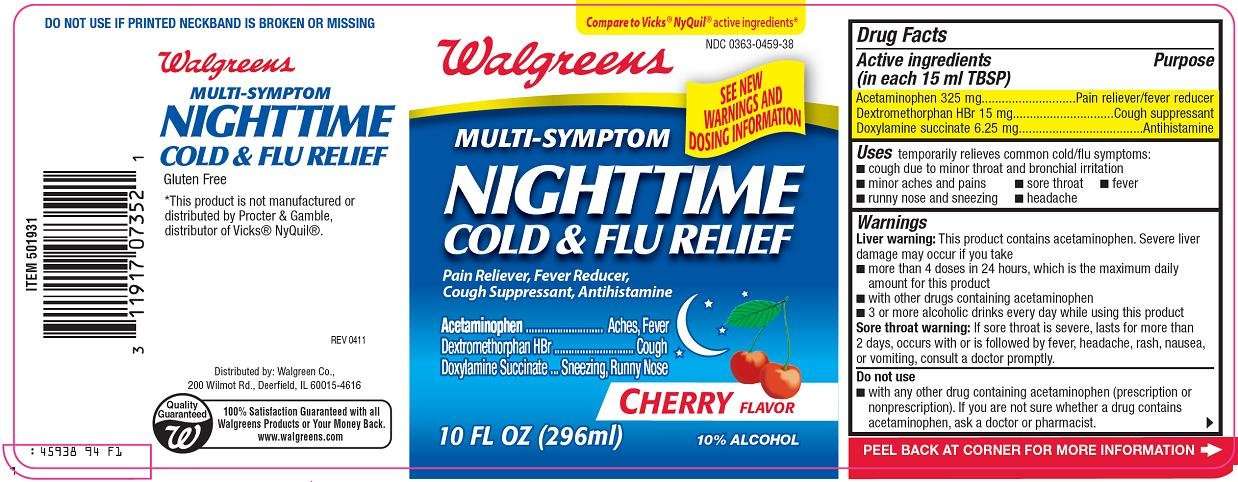 nighttime cold and flu relief