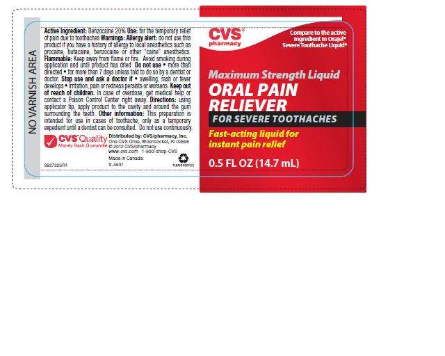 Severe Oral Pain Reliever