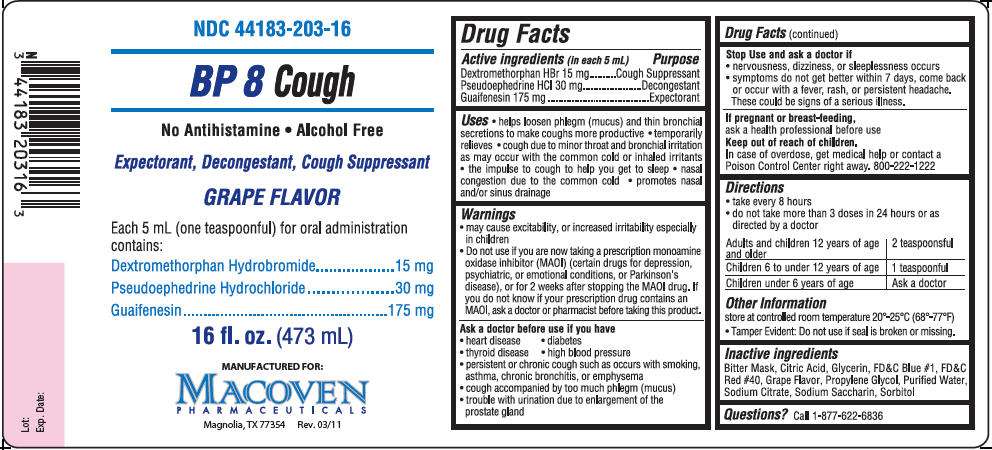 BP8 Cough