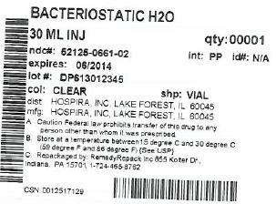 Bacteriostatic Water