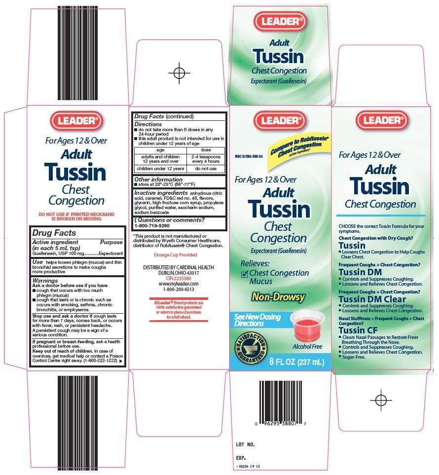 Leader Adult Tussin