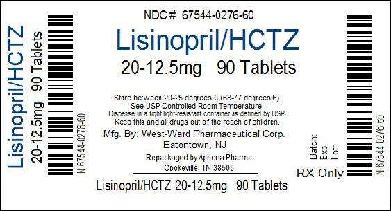 Lisinopril with Hydrochlorothiazide